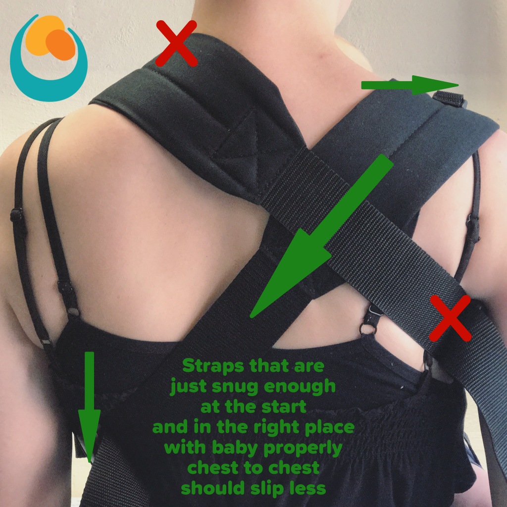 Fixing Strap Creep with a cross strap buckle carrier - Carrying Matters