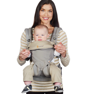 baby carrier facing out age