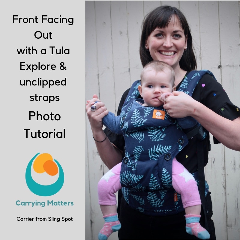 forward facing baby carrier tula