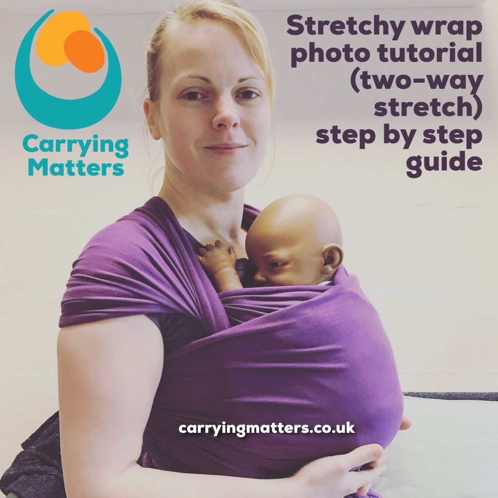 stretchy wrap photo tutorial guide 